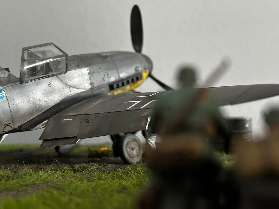 Diorama - Bf 109G-6/AS